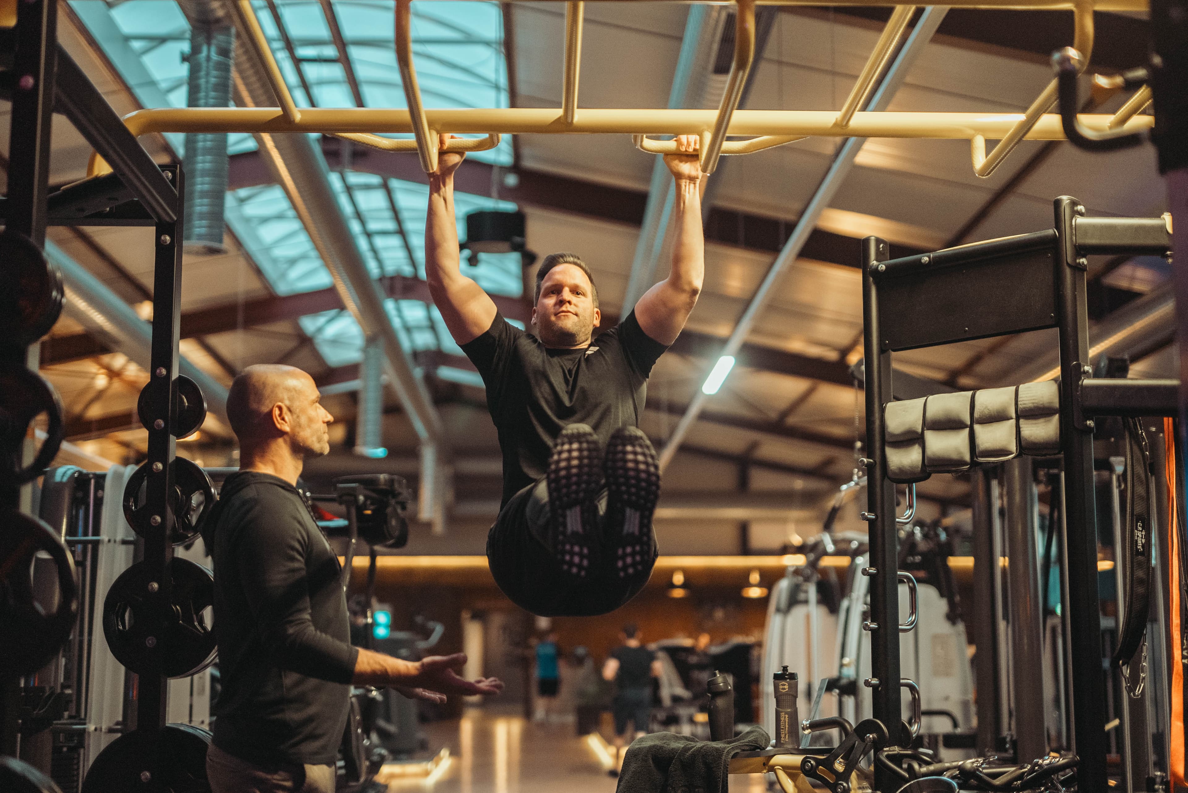Fitness training session
